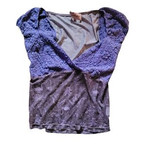 Elegant Purple Women's Top